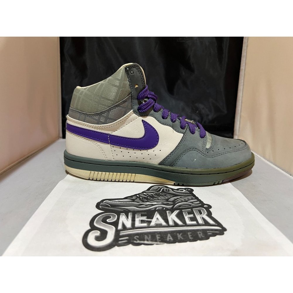 Court Force High Premium Purple Grey - 314429 151 Men's size 7 **LIKE NEW** - Picture 2 of 9